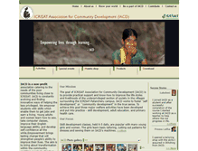 Tablet Screenshot of iacd.icrisat.org